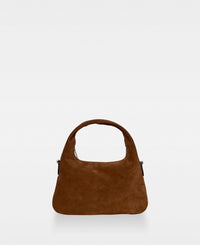 DECADENT COPENHAGEN TRACY small shoulder bag Skuldertasker Suede Cognac